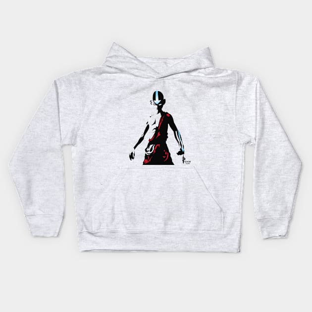 Avatar State Aang Kids Hoodie by Prince_Tumi_1